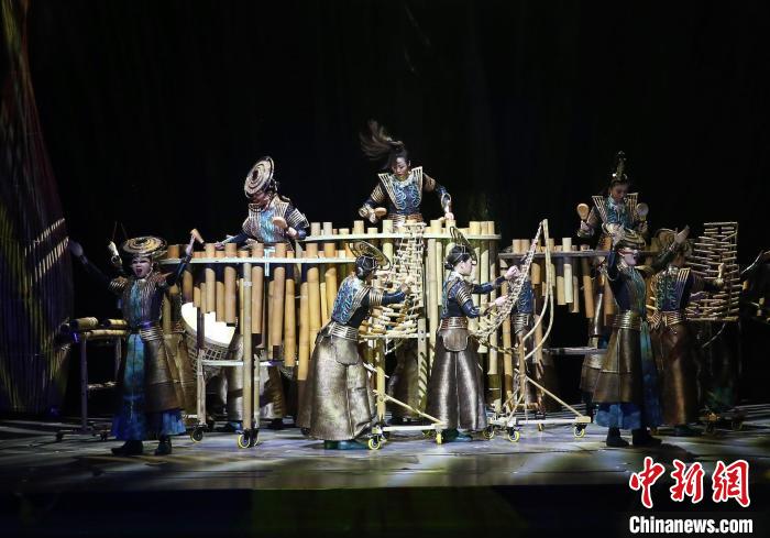 圖為《花腰竹女》演出劇照。　黃興鴻 攝