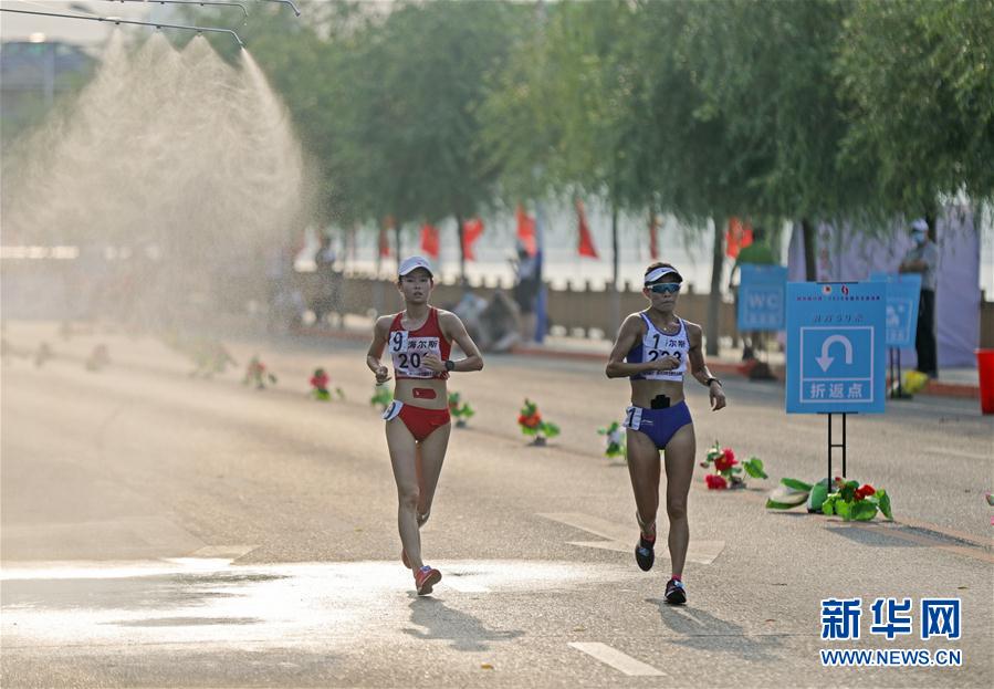 （體育）（3）田徑——2020年全國(guó)競(jìng)走邀請(qǐng)賽：楊家玉奪得女子20公里競(jìng)走冠軍